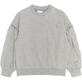 The New Renata Glitter Sweatshirt, Grey Melange
