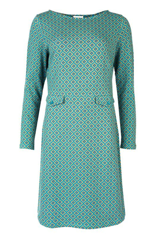 Lykka du Nord Kleid Alfia retro, ink