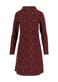 Blutsgeschwister Strickkleid Cosy Zen Tangle, vienna a. black