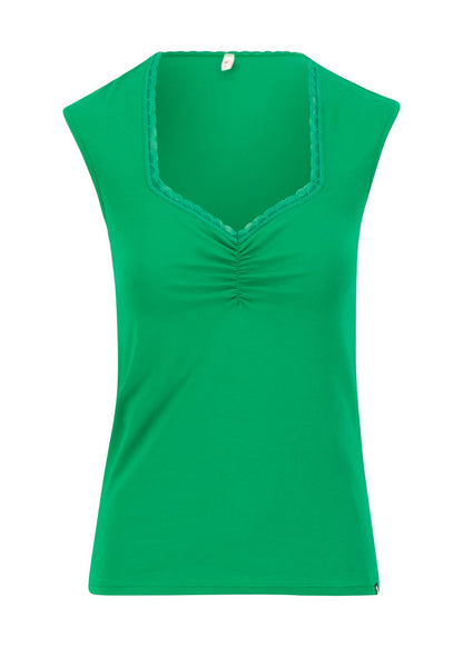 Blutsi Top Let Romance Rule, green