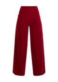 Blutsgeschwister High-Waist-Hose Soft and Fitted, bussi baby red