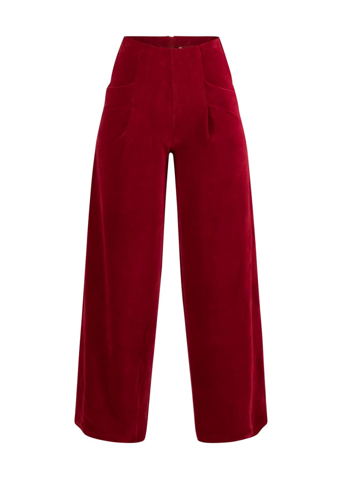 Blutsgeschwister High-Waist-Hose Soft and Fitted, bussi baby red