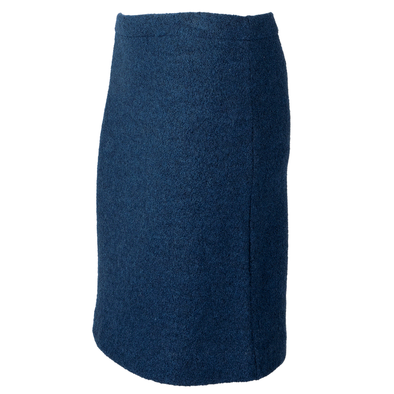 Reiff Krepprock Wolle kurz, Marine