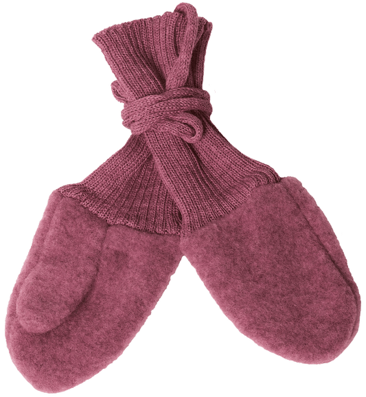 Reiff Baby-Fäustel Wollfleece, Malve