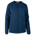 Reiff Damen Krepp-Jacke Nici, Wolle, Marine