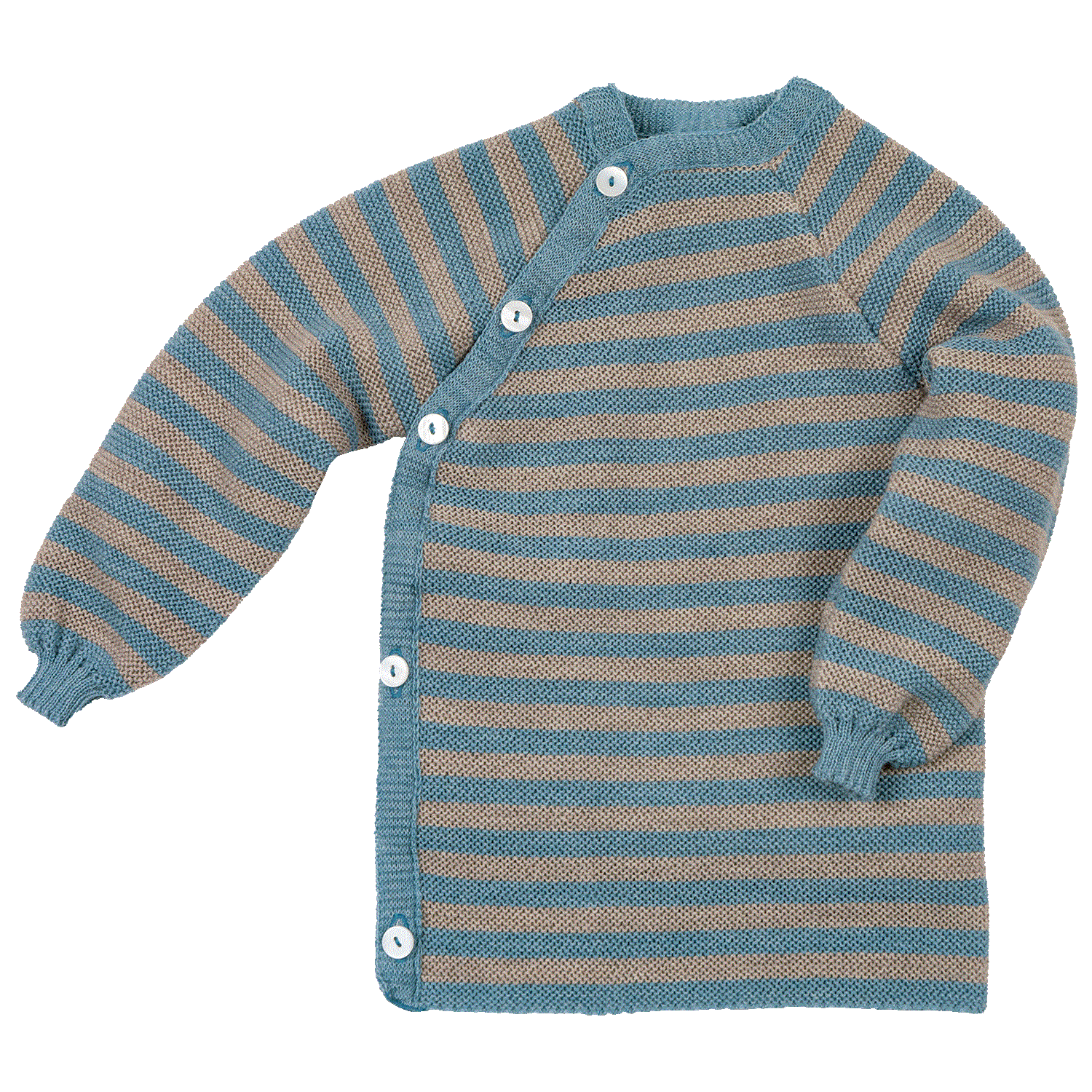 Reiff Schlüttli Wolle Ringel, Aqua/Savanne