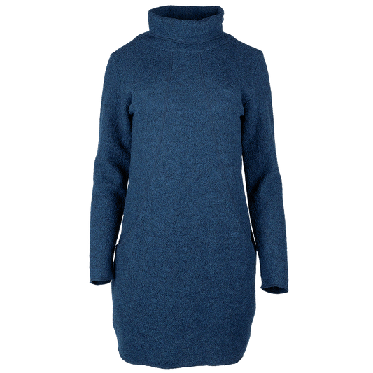 Reiff Damen Krepp-Kleid Sophie Wolle, Marine