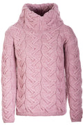 Rollkragenpulli Merino superweich, altrosa