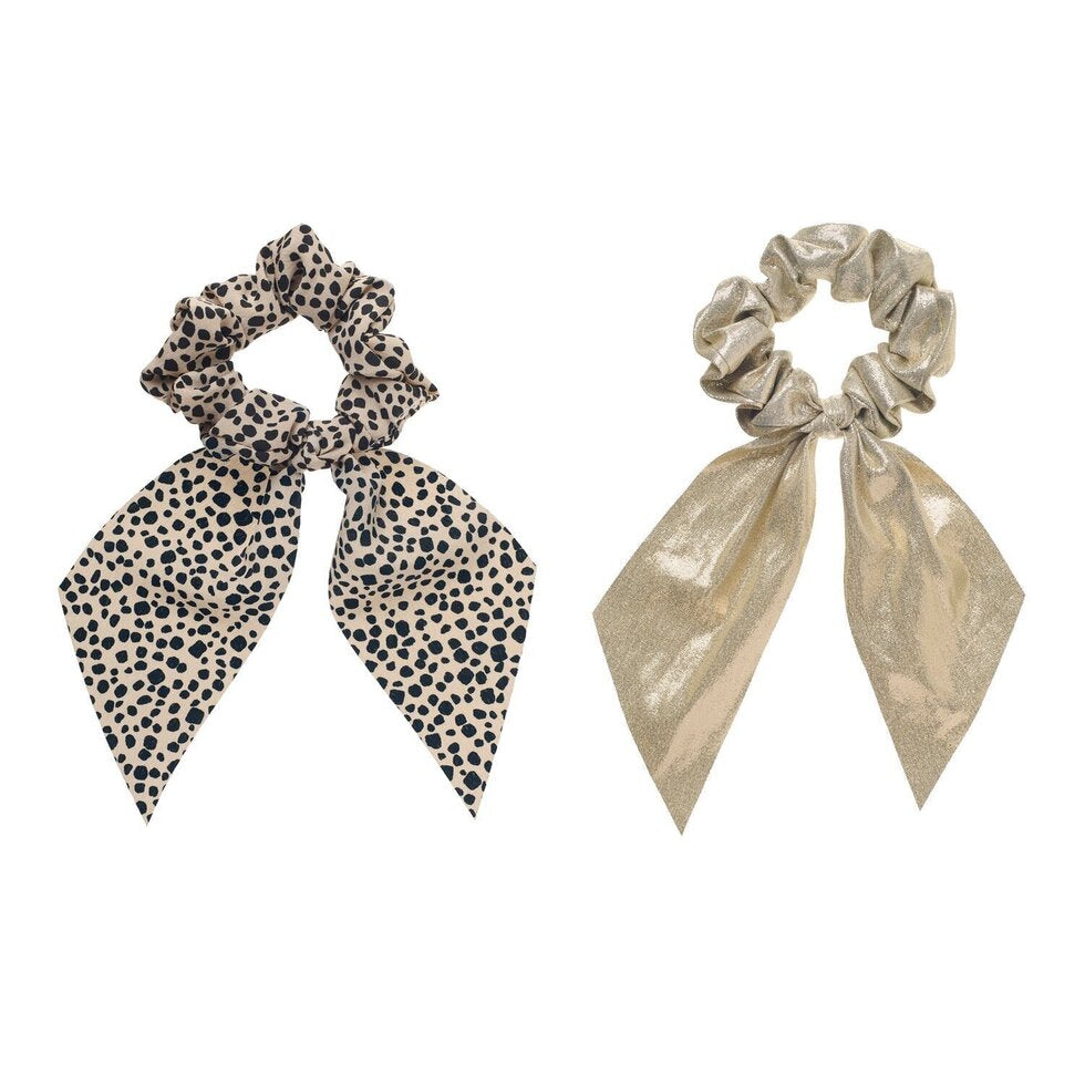 Rockahula Leo Love Scarf Scrunchies, 2er
