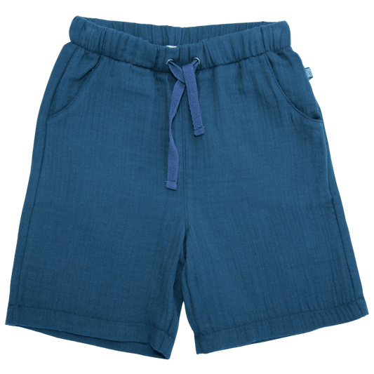 Enfant Terrible Musselin-Shorts, dark petrol