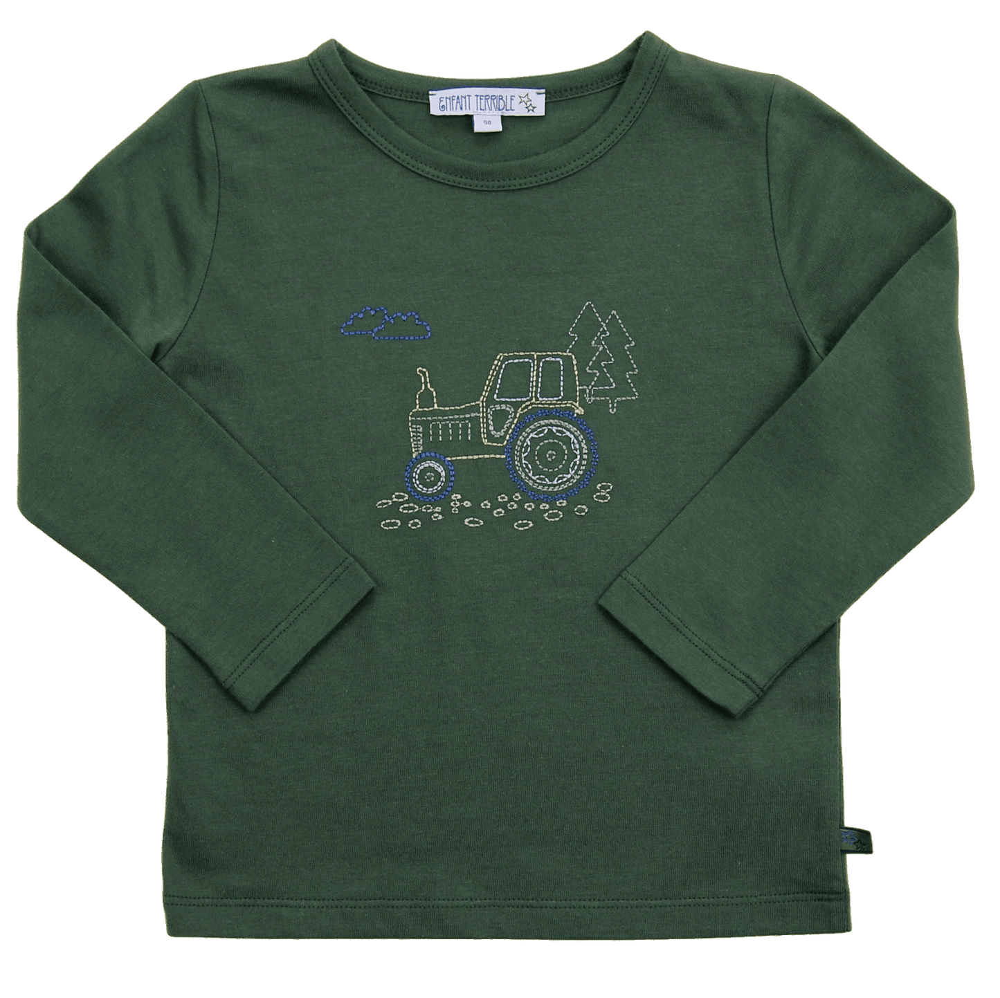 Enfant Terrible Langarmshirt Traktorstickerei