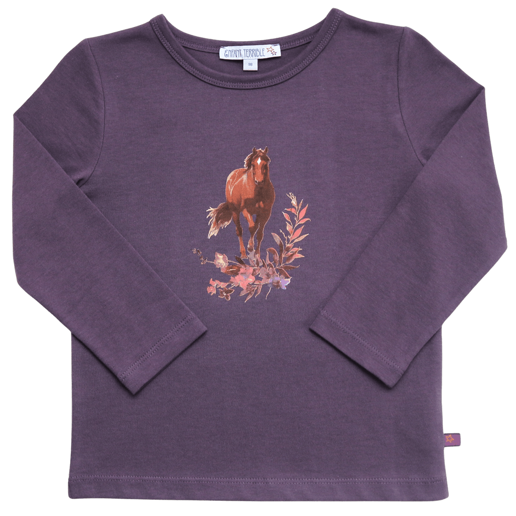 Enfant Terrible Langarmshirt Pferd