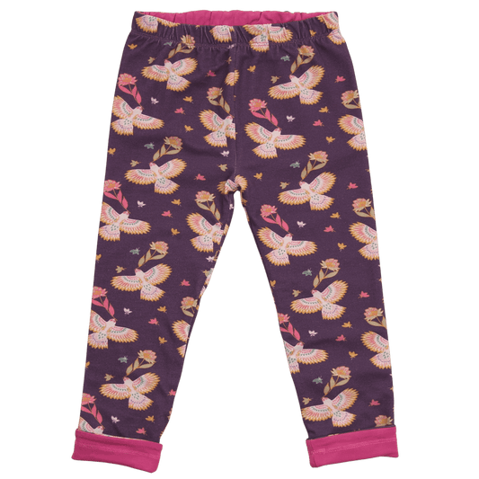 Enfant Terrible Wende-Leggings, Vogeldruck