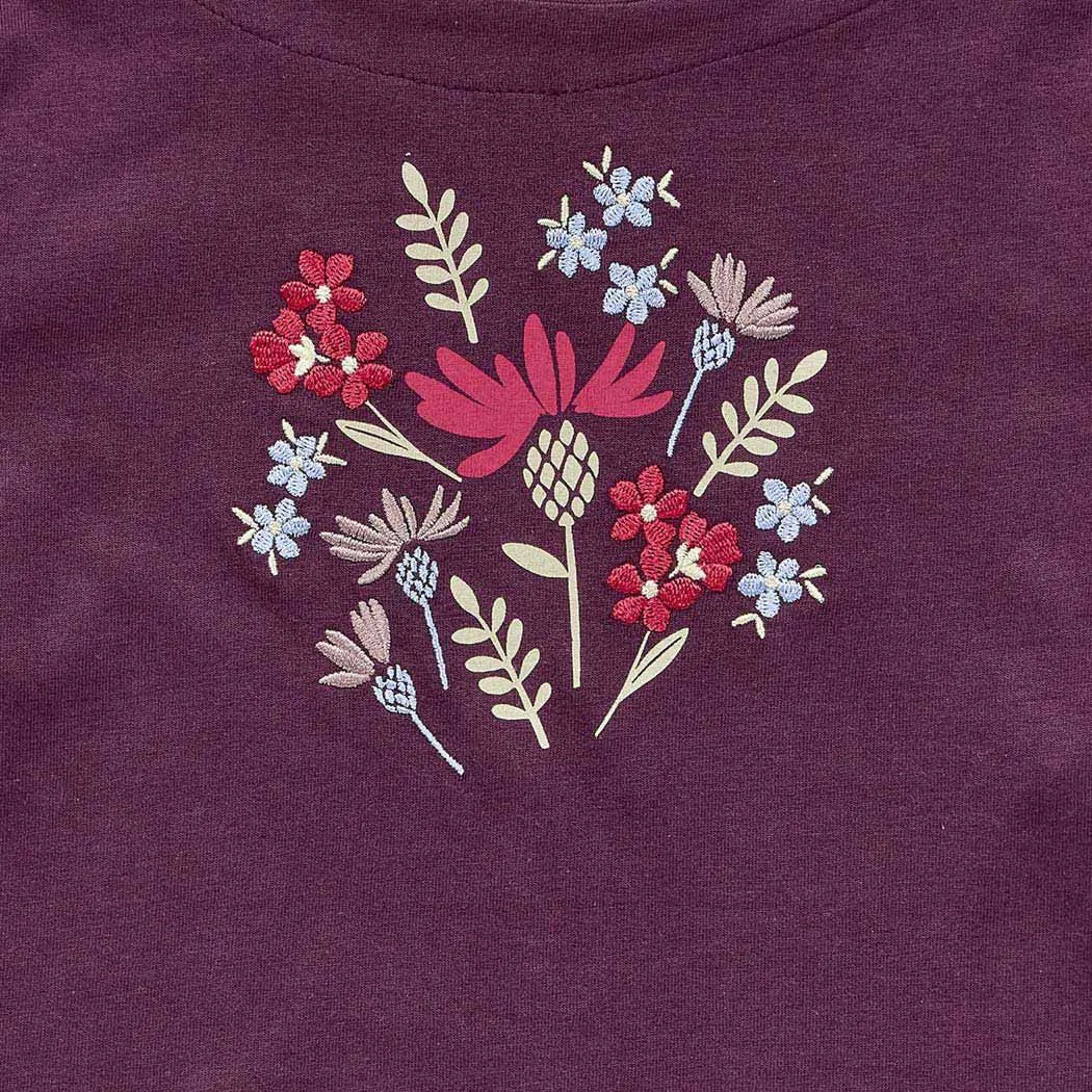 Sense Organics Shirt Aluna, Pflaume