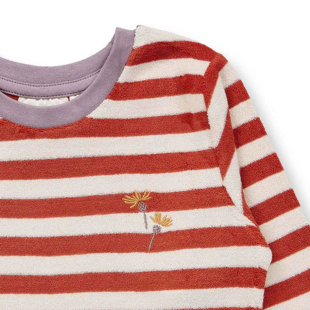 Sense Organics Schlafanzug Frottee, Blume