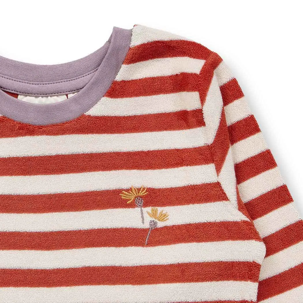 Sense Organics Schlafanzug Frottee, Blume