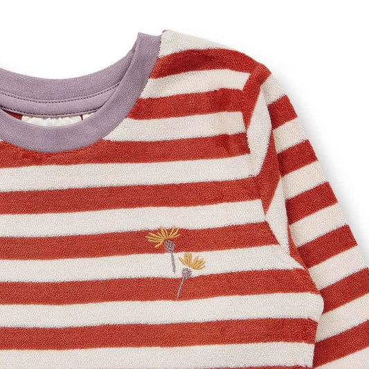 Sense Organics Schlafanzug Frottee, Blume