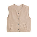 People Wear Organic BW-Fleece-Weste, sand