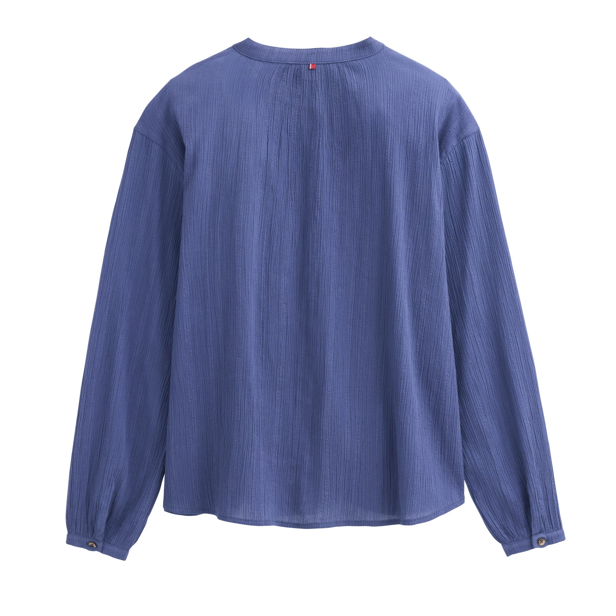 People Wear Organic Bluse, indigo