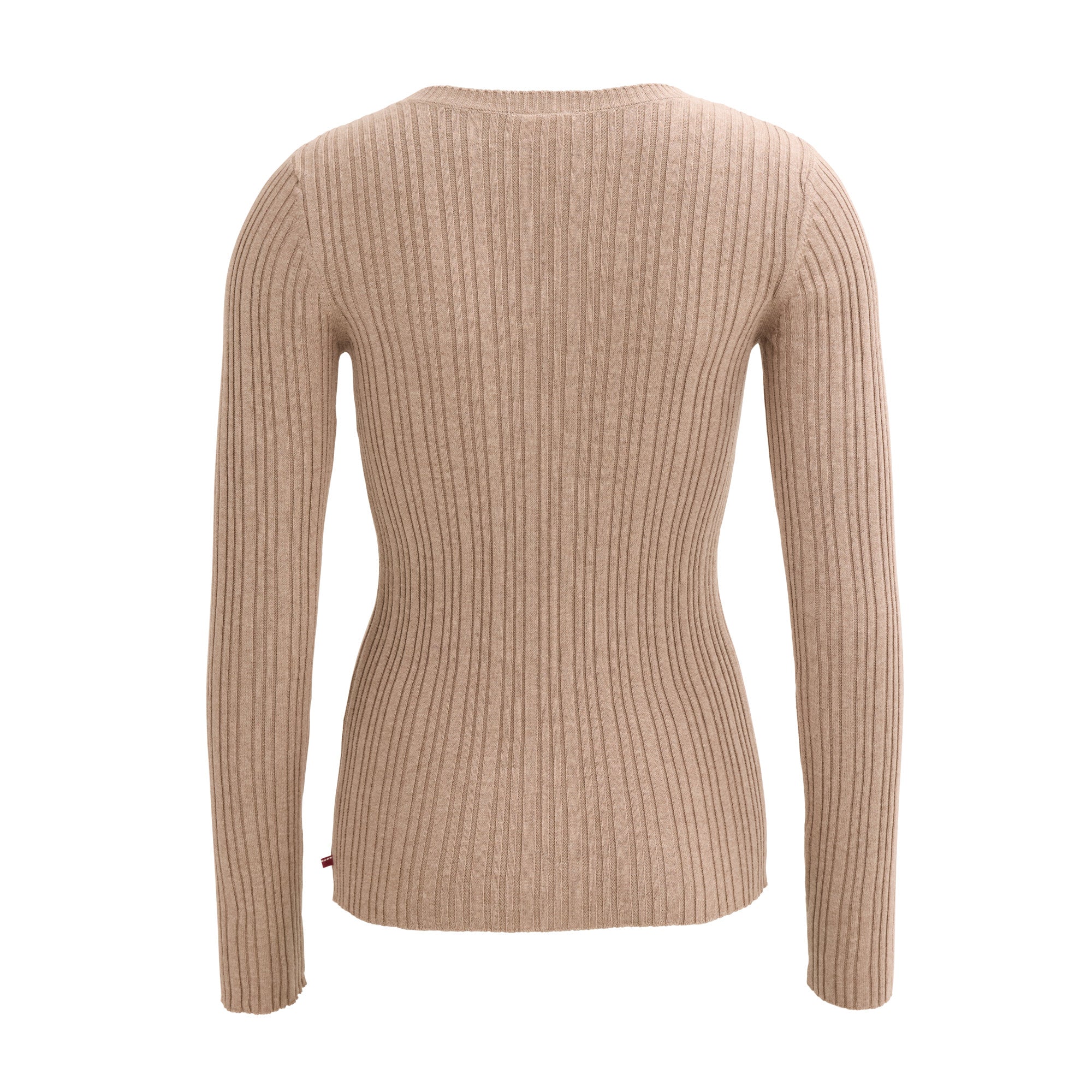 People Wear Organic Rippstrick-Pulli, beige