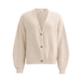 People Wear Organic Ripp-Strickjacke, natur