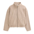 People Wear Organic BW-Fleece-Jacke, sand
