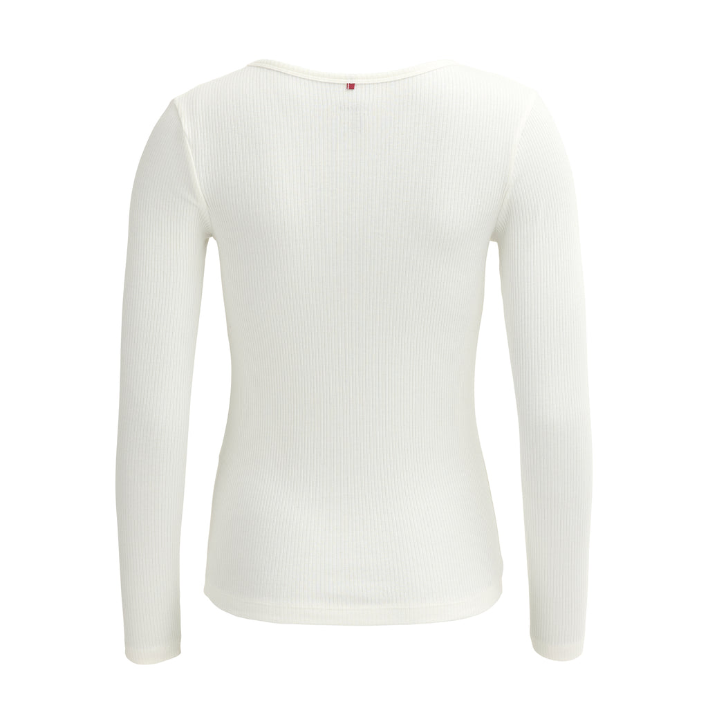 People Wear Organic Ripp-Shirt, weiß