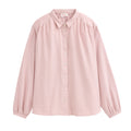 People Wear Organic Flanell-Bluse, morganite kariert