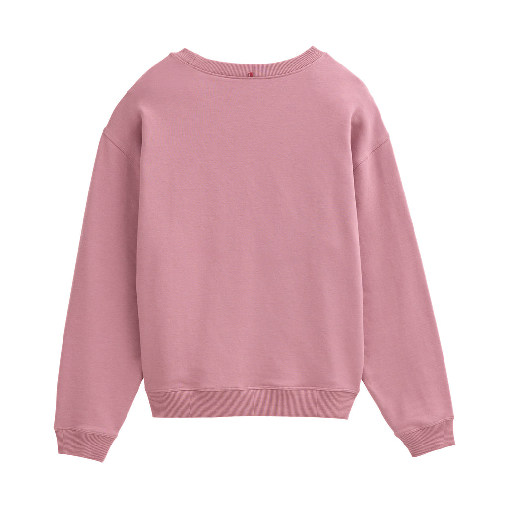 People Wear Organic Sweatshirt, dunkelmalve