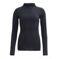 People Wear Organic Langarmshirt, schwarz