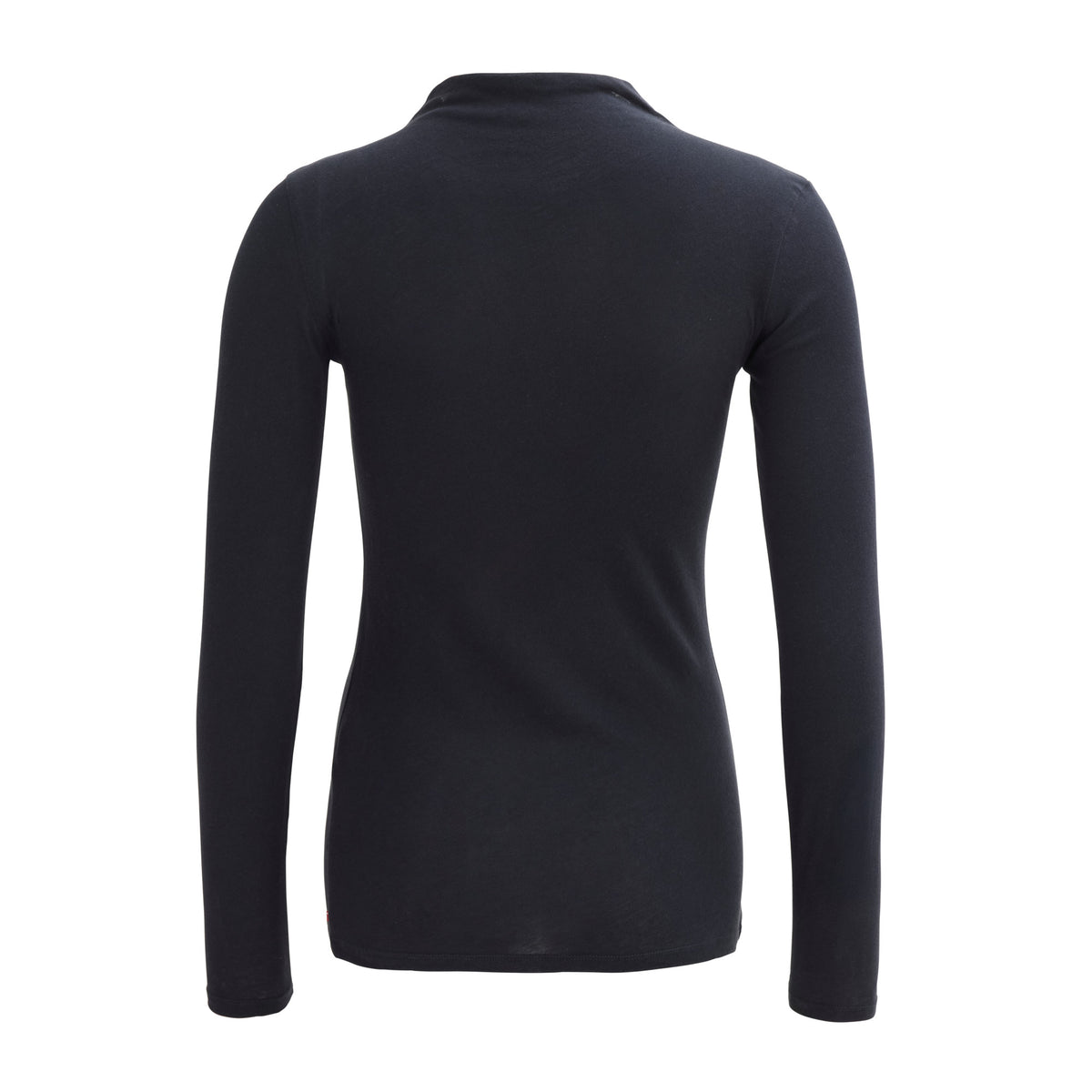People Wear Organic Langarmshirt, schwarz