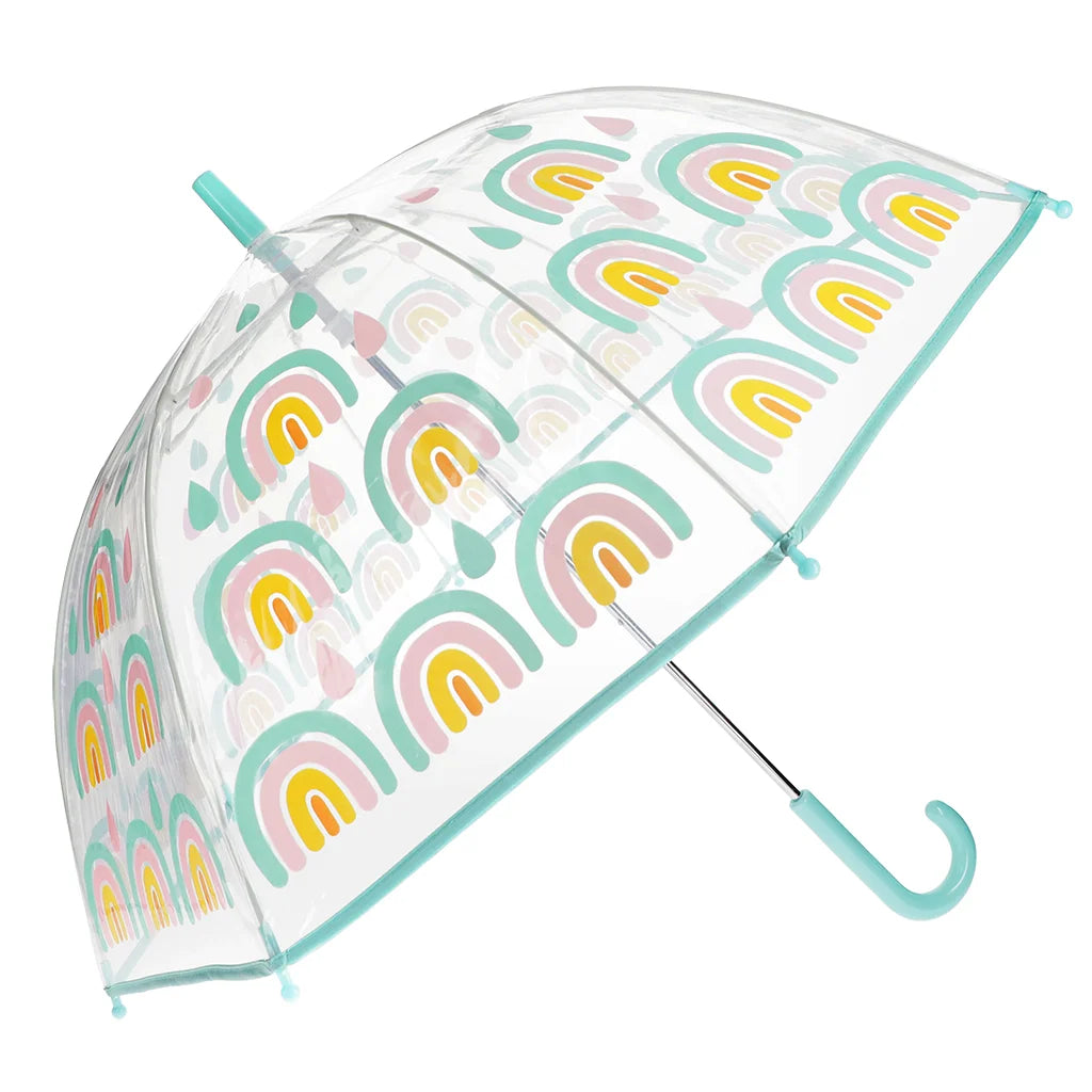 Rex London Regenschirm, Regenbogen transparent