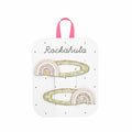 Rockahula Glitzer-Haarklammern Regenbogen