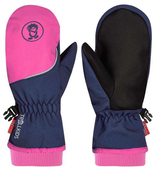 Trollkids Softshellfäustlinge Trolltunga Mitten, navy/magenta