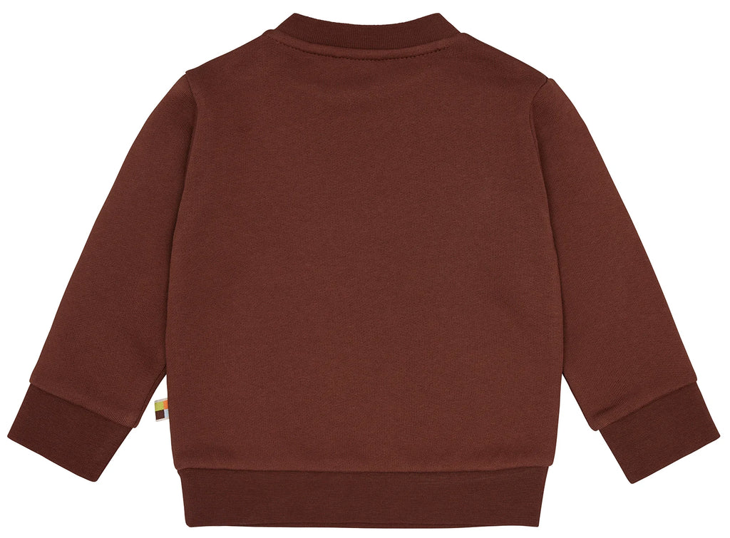 Loud+Proud Sweatshirt Eule, Wood