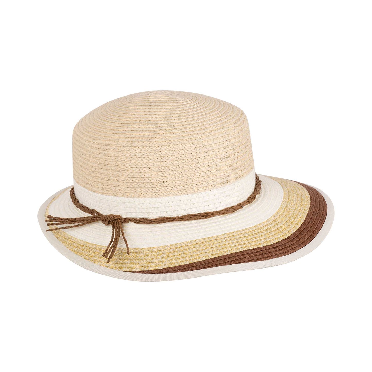 PurePure Damen-Sonnenhut Paper, beige/natur