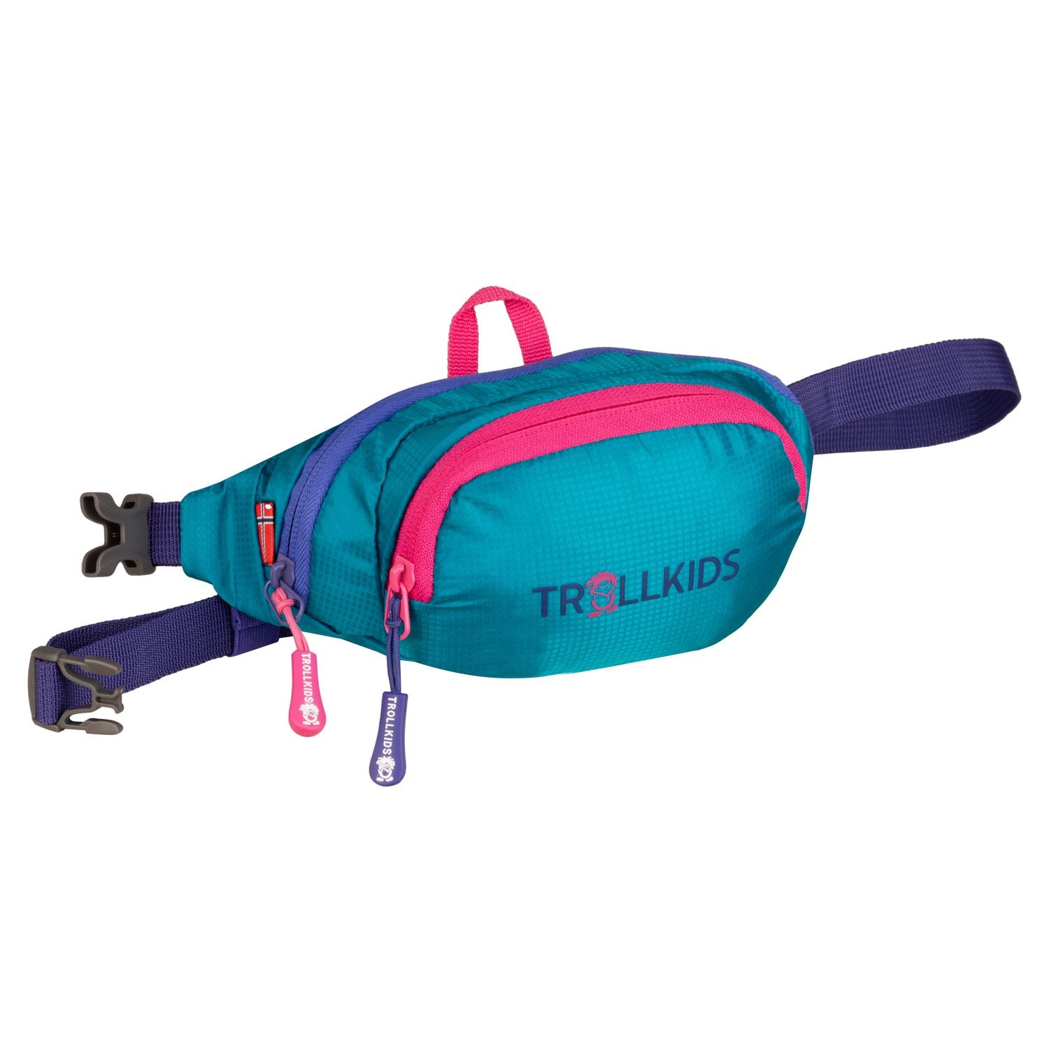 Trollkids Bauchtasche Trolltunga Hip Bag, turquoise/magenta