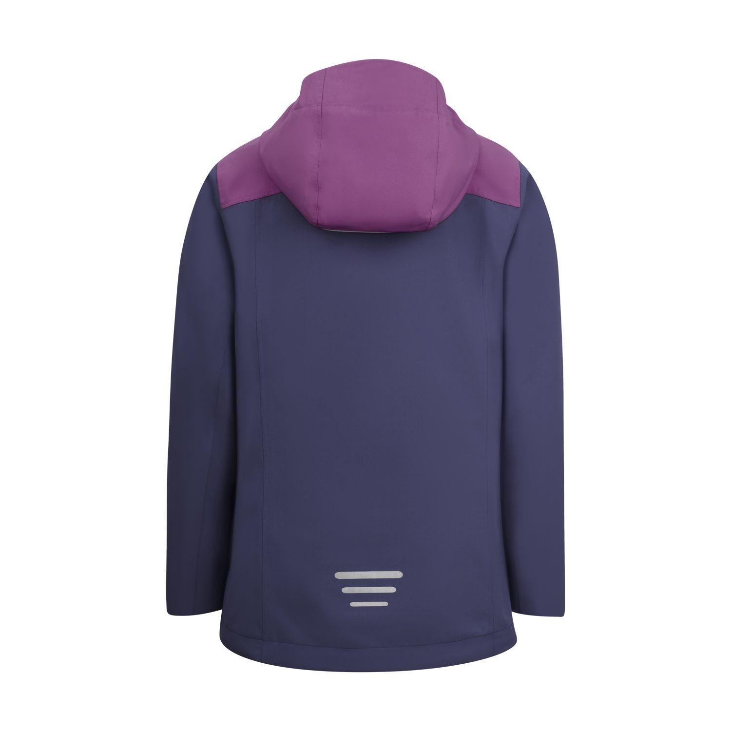 Trollkids Regenjacke Bergen, violet blue/mallow pink