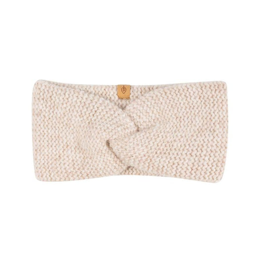PurePure Damen-Stirnband Alpaka, Oat