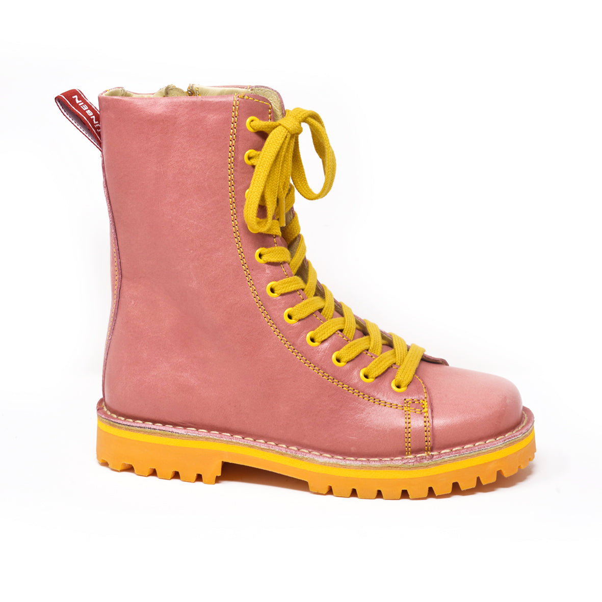 Grünbein Schuhe Finn, rosa/gelb