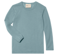 Engel Natur Unterhemd/Langarmshirt W/S, bergblau