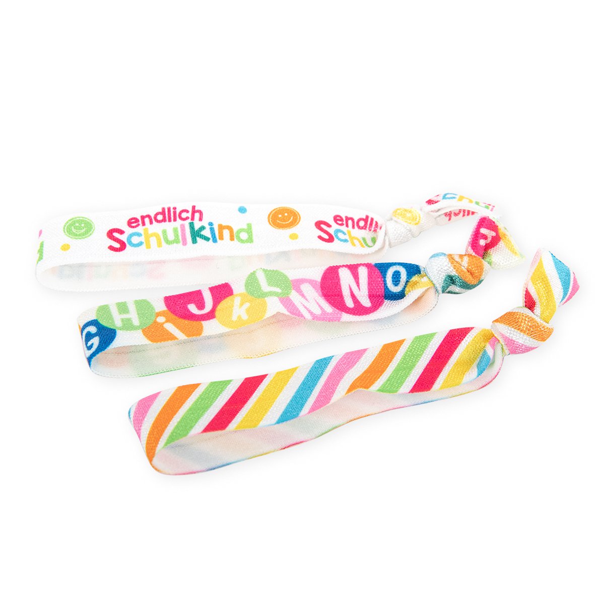 Haargummi- & Armbandset Schulkind