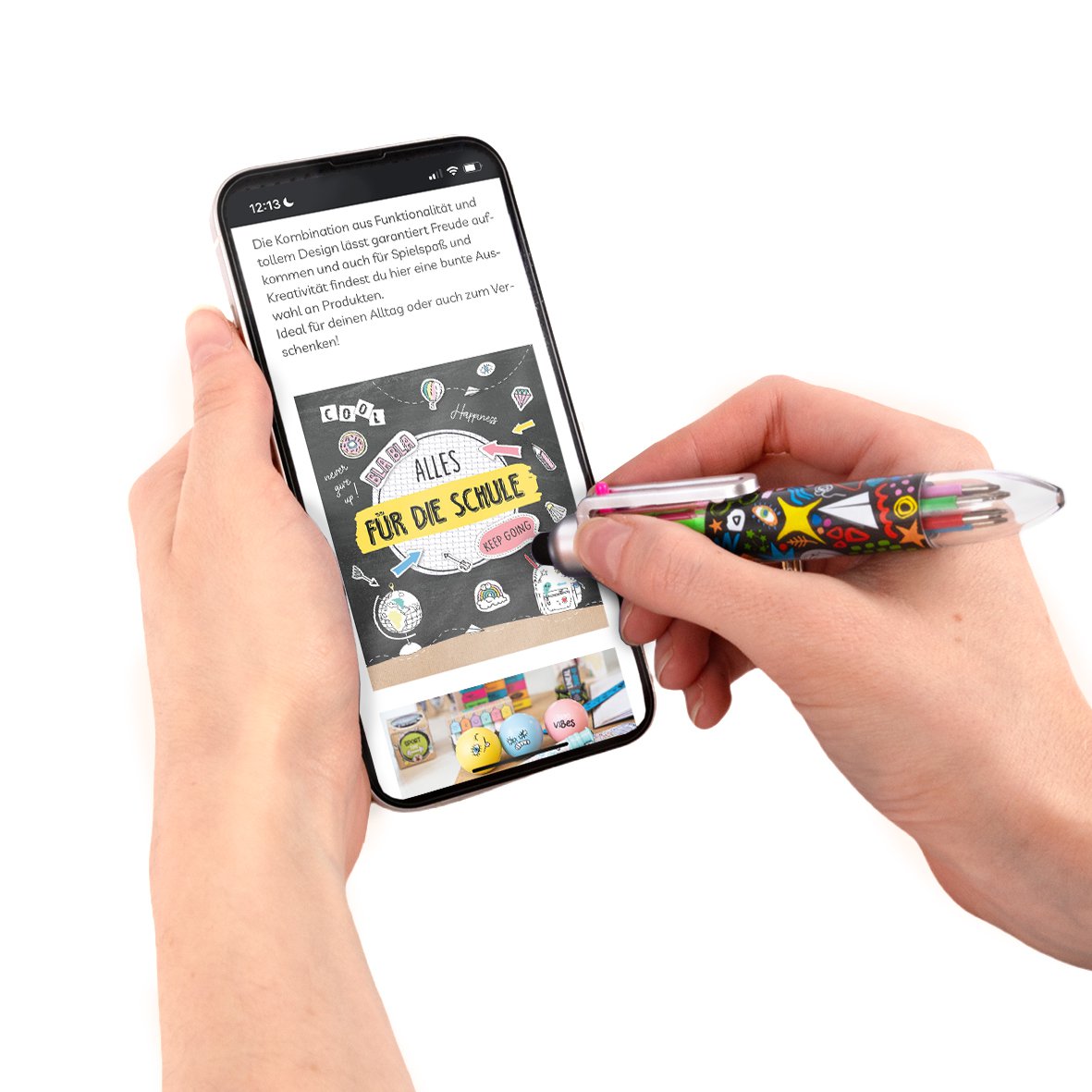 Touch-Mehrfarbenkuli