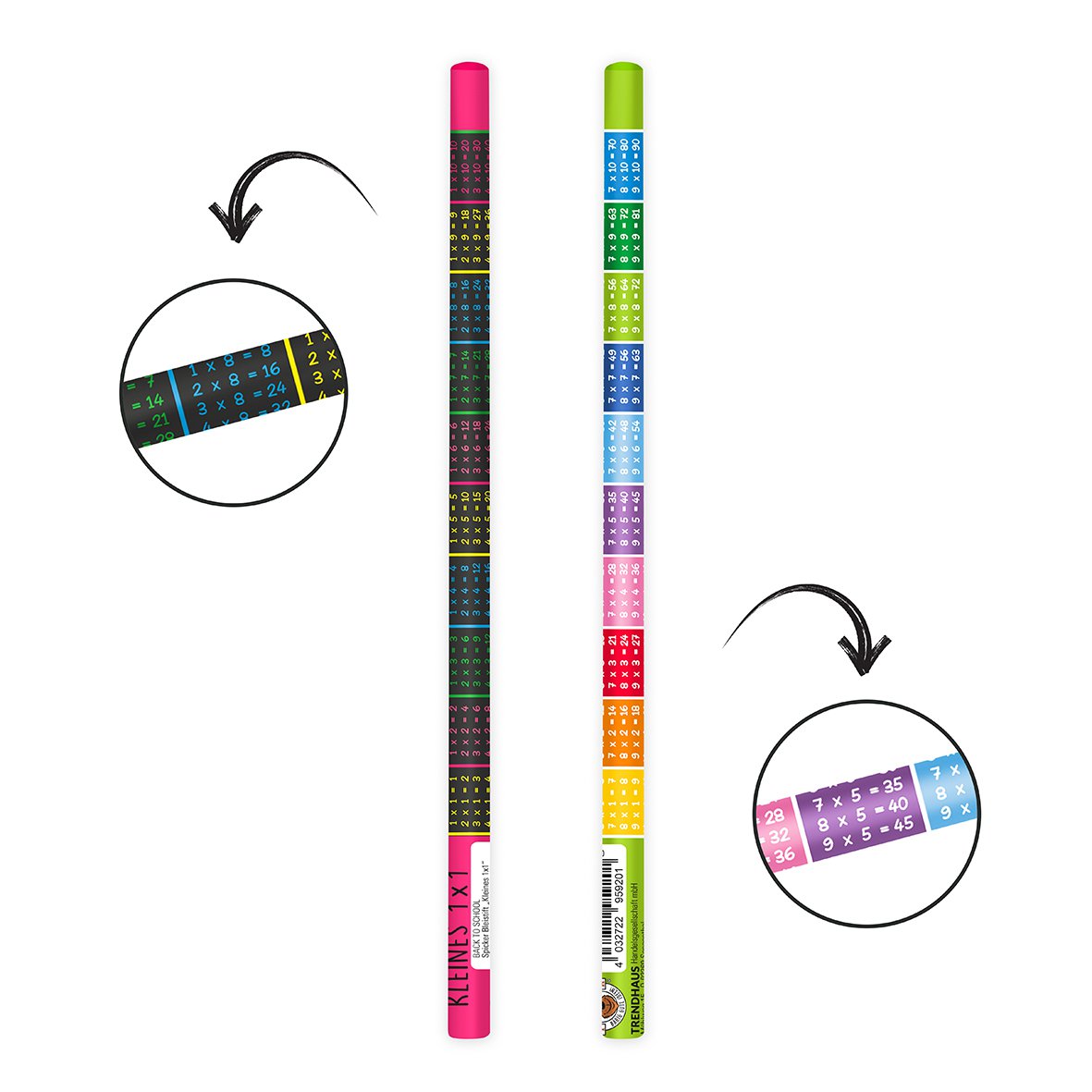 Spicker-Bleistift kleines 1x1