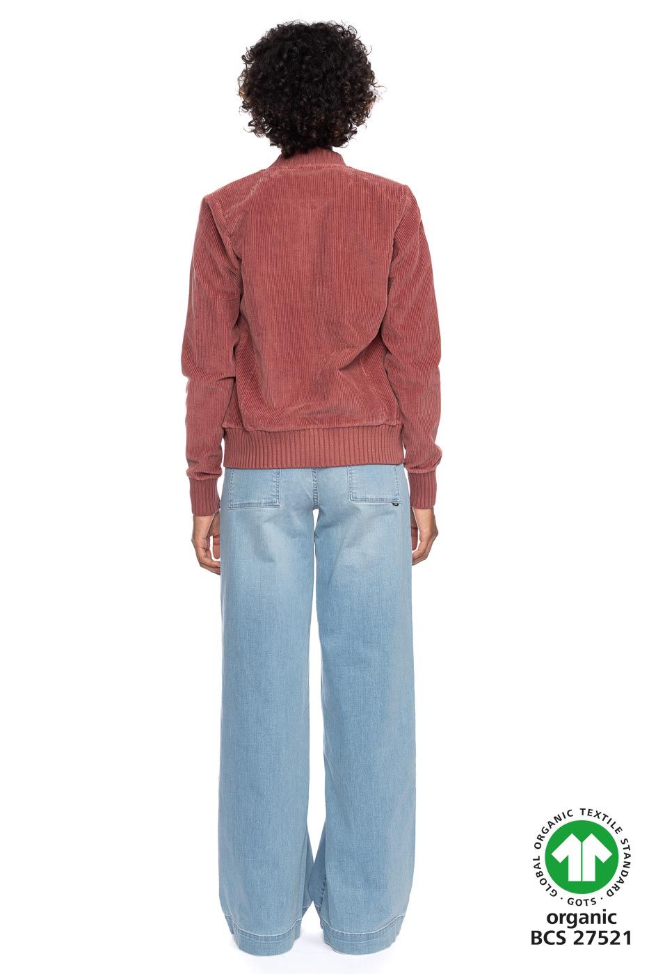 Ato Berlin Damen Breitcordjacke Bebe, Apple