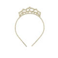Haarreif Krone silber