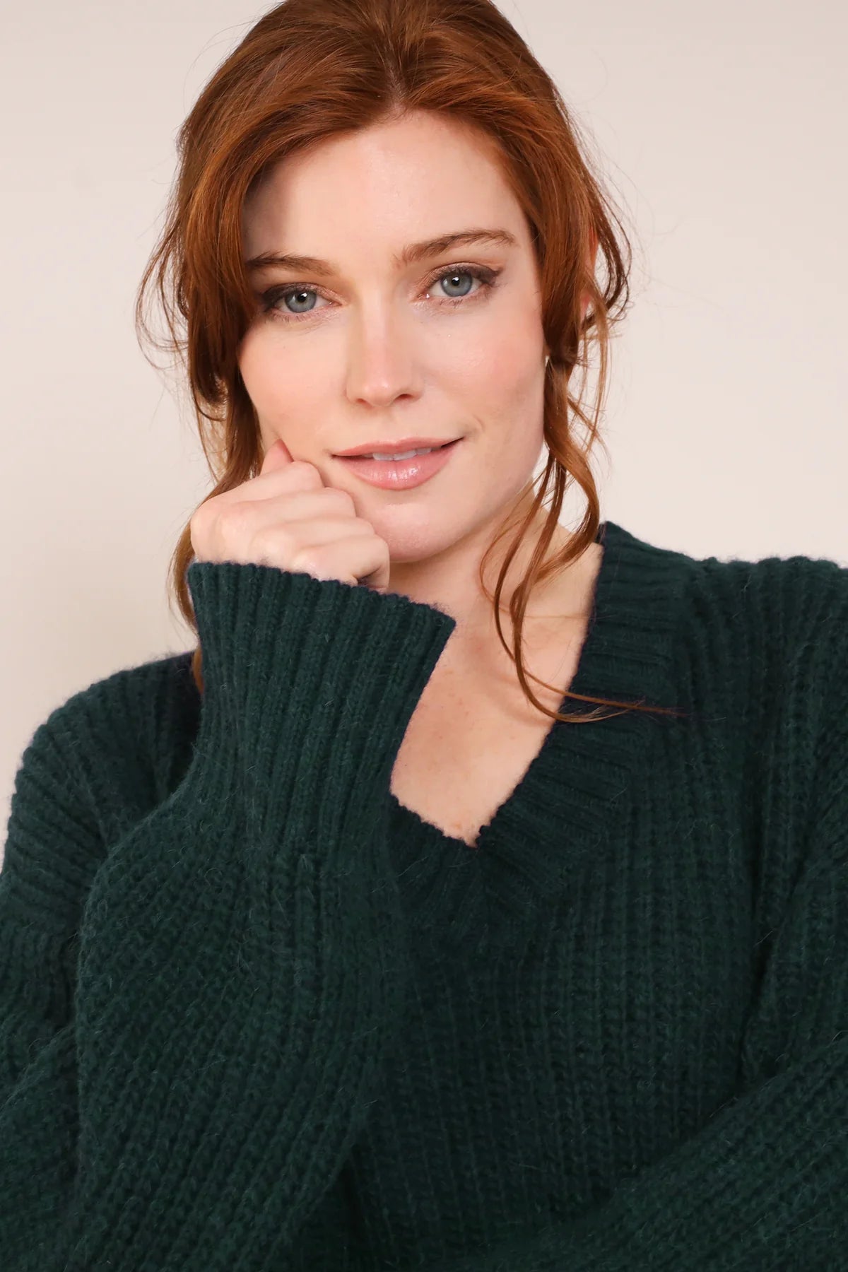 nomads Strickpulli Alpaka/Baumwolle, Bottle