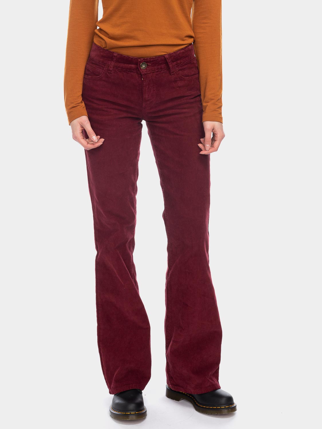 Ato Berlin - Cordschlaghose Newton, Bordeaux