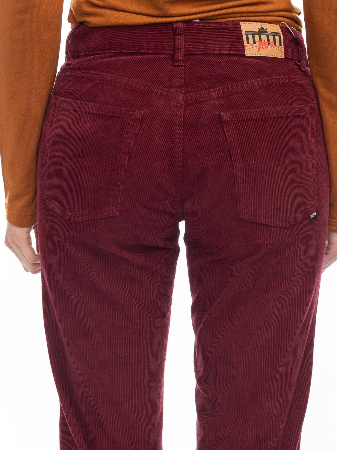 Ato Berlin - Cordschlaghose Newton, Bordeaux