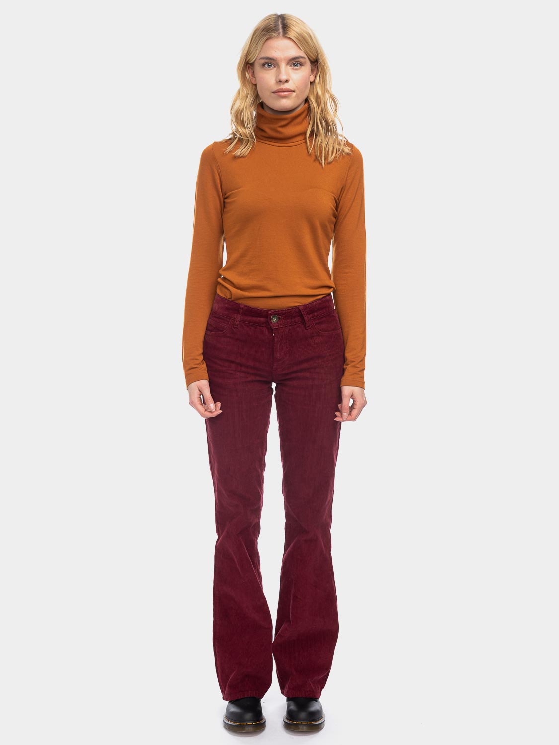 Ato Berlin - Cordschlaghose Newton, Bordeaux